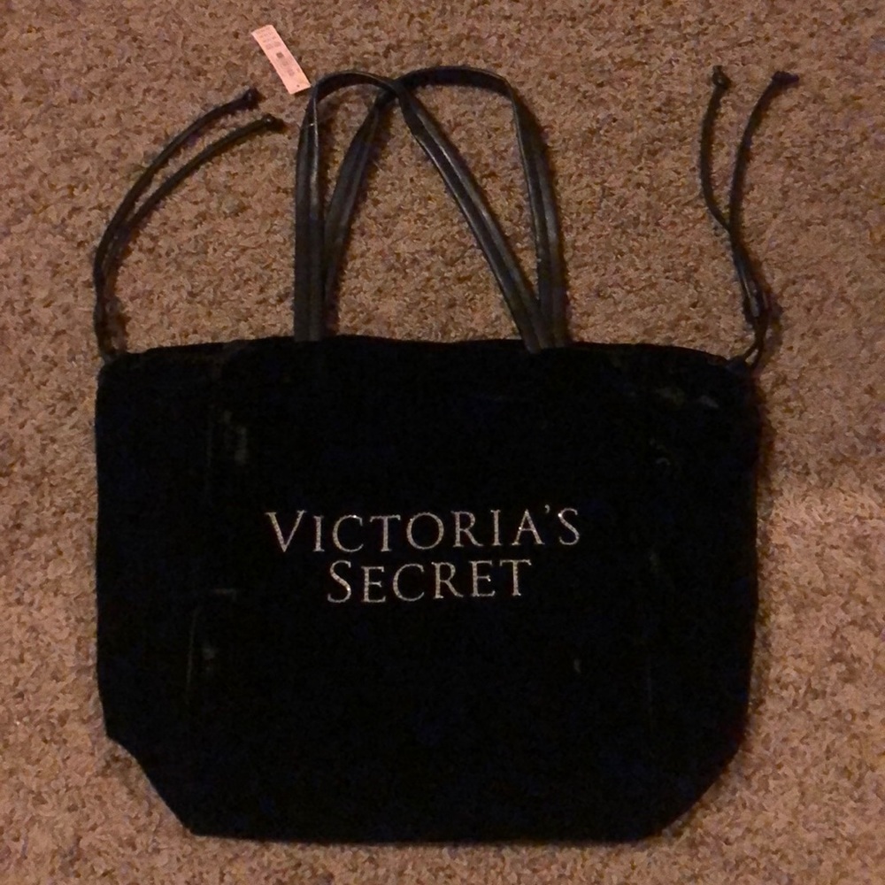Gorgeous Velvet and Rhinestone VS Tote
